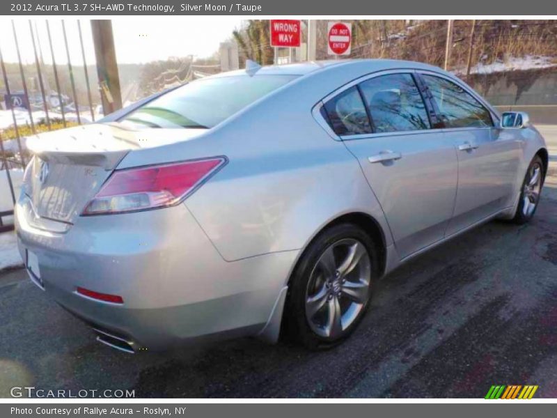 Silver Moon / Taupe 2012 Acura TL 3.7 SH-AWD Technology