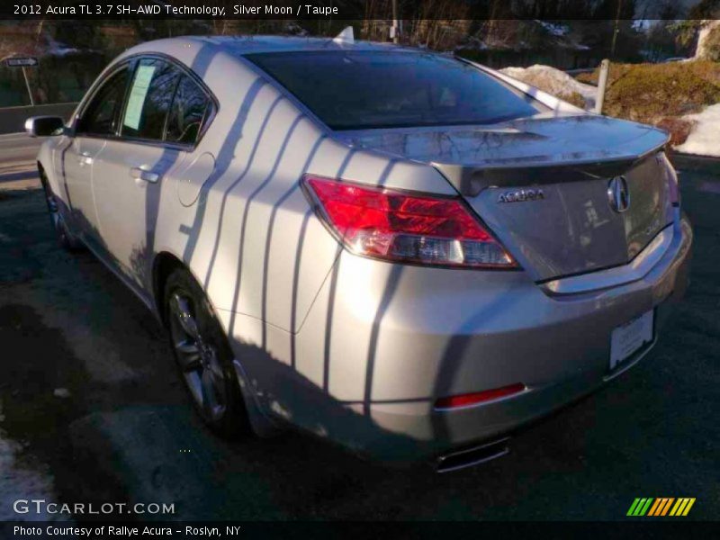 Silver Moon / Taupe 2012 Acura TL 3.7 SH-AWD Technology