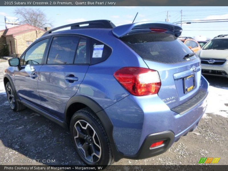 Quartz Blue Pearl / Ivory 2015 Subaru XV Crosstrek 2.0i Premium