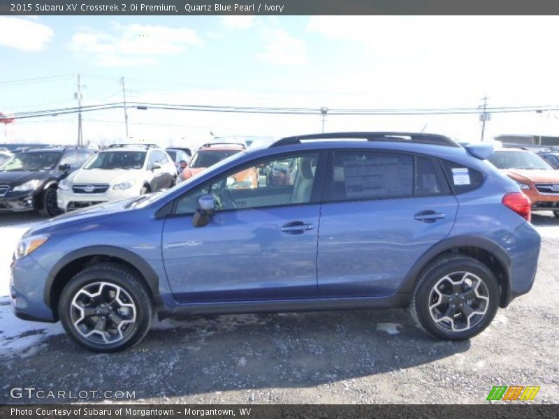 Quartz Blue Pearl / Ivory 2015 Subaru XV Crosstrek 2.0i Premium