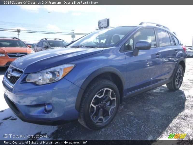 Quartz Blue Pearl / Ivory 2015 Subaru XV Crosstrek 2.0i Premium