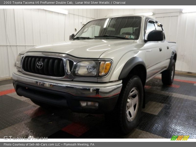 Lunar Mist Silver Metallic / Charcoal 2003 Toyota Tacoma V6 PreRunner Double Cab