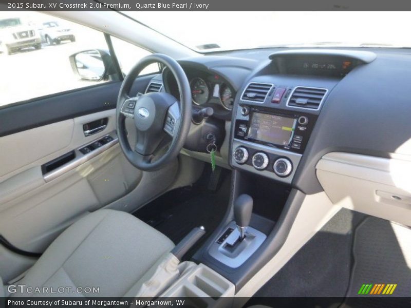 Quartz Blue Pearl / Ivory 2015 Subaru XV Crosstrek 2.0i Premium