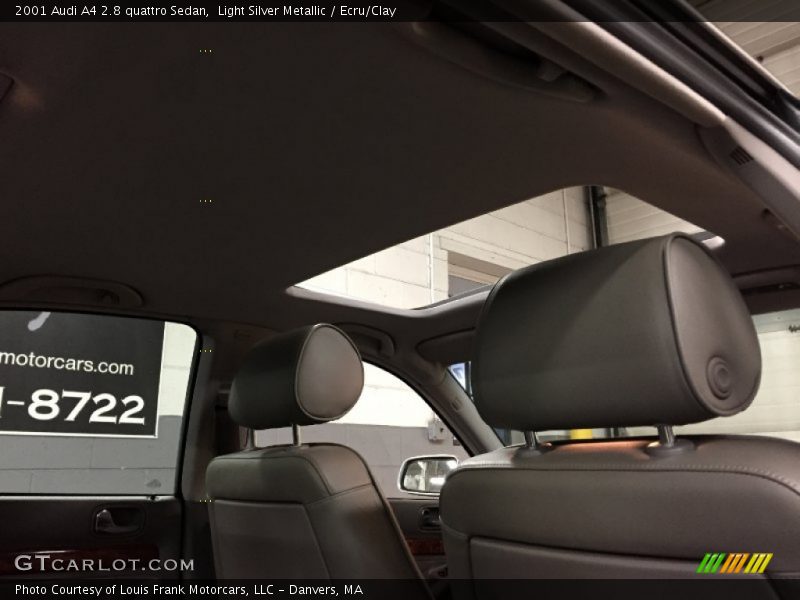 Light Silver Metallic / Ecru/Clay 2001 Audi A4 2.8 quattro Sedan