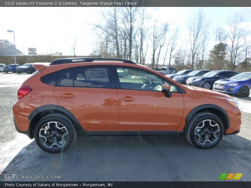 Tangerine Orange Pearl / Black 2015 Subaru XV Crosstrek 2.0i Limited