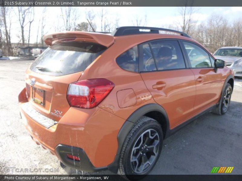 Tangerine Orange Pearl / Black 2015 Subaru XV Crosstrek 2.0i Limited