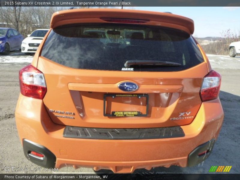 Tangerine Orange Pearl / Black 2015 Subaru XV Crosstrek 2.0i Limited