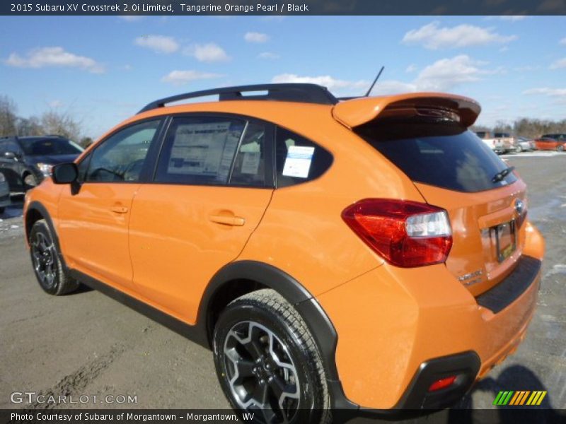Tangerine Orange Pearl / Black 2015 Subaru XV Crosstrek 2.0i Limited