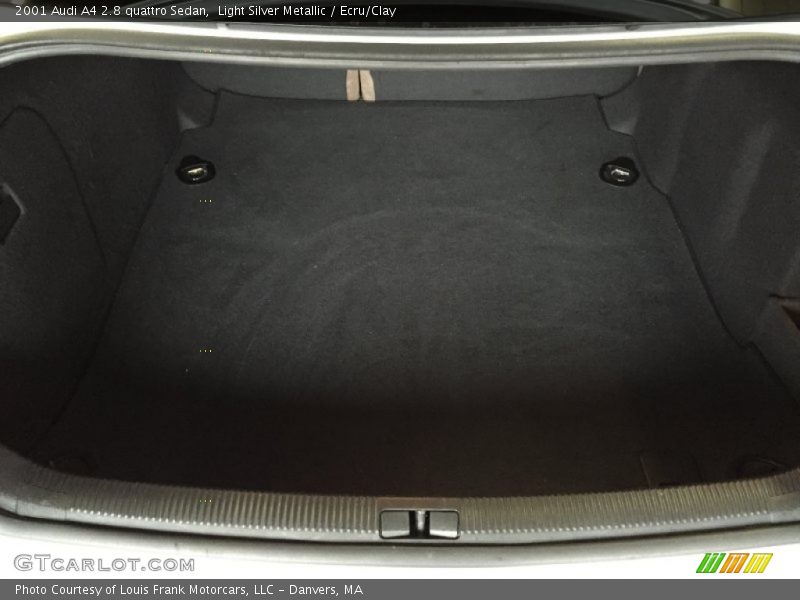 Light Silver Metallic / Ecru/Clay 2001 Audi A4 2.8 quattro Sedan