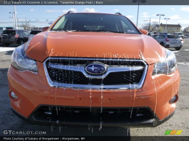 Tangerine Orange Pearl / Black 2015 Subaru XV Crosstrek 2.0i Limited