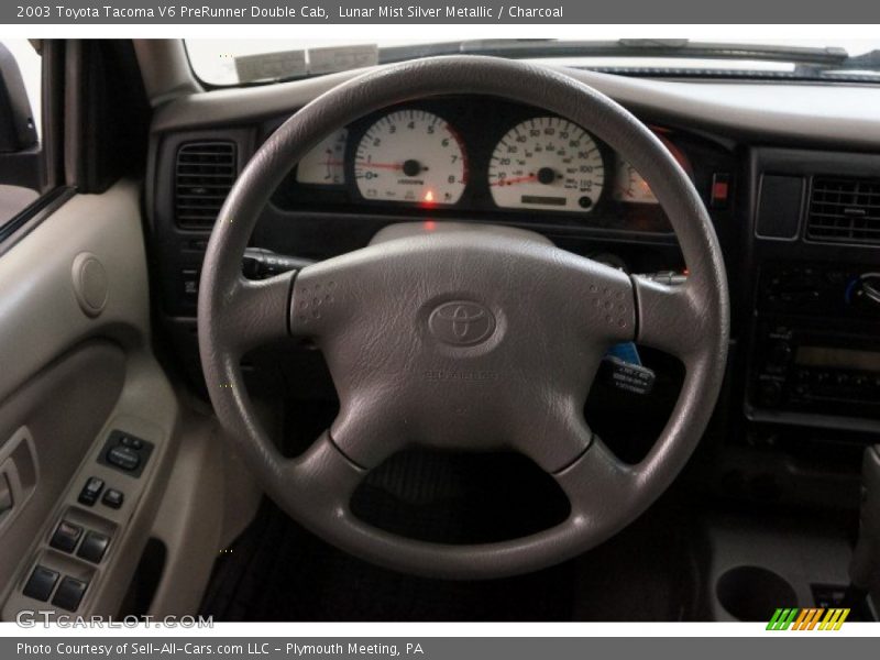 Lunar Mist Silver Metallic / Charcoal 2003 Toyota Tacoma V6 PreRunner Double Cab