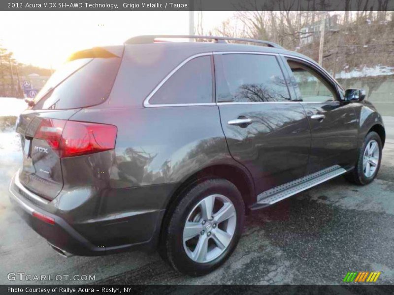 Grigio Metallic / Taupe 2012 Acura MDX SH-AWD Technology
