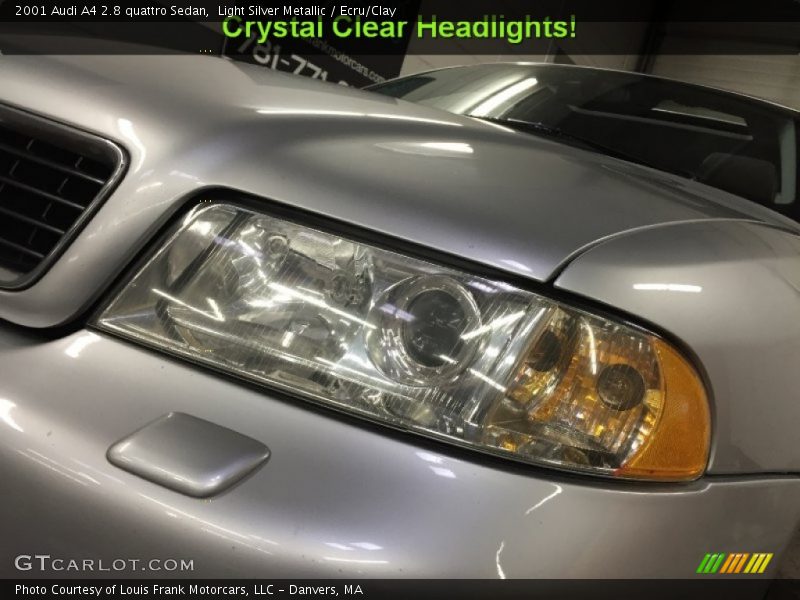 Light Silver Metallic / Ecru/Clay 2001 Audi A4 2.8 quattro Sedan