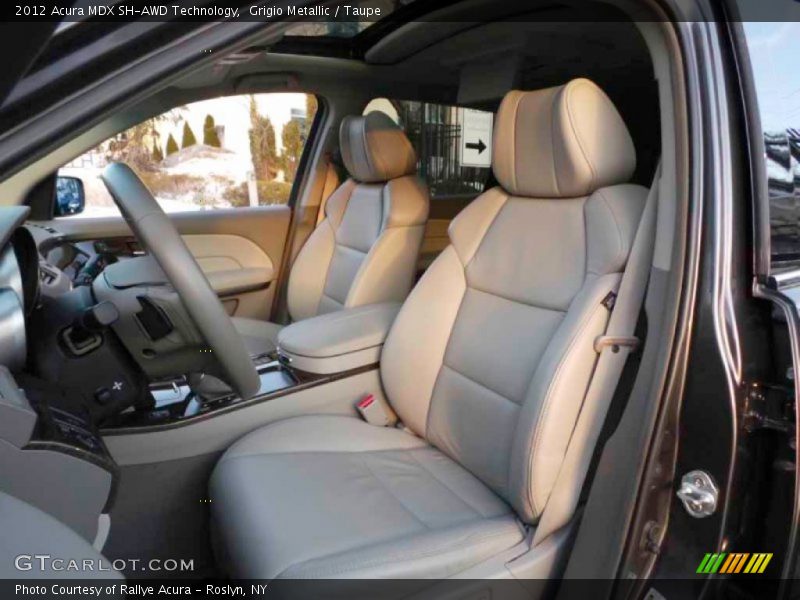 Grigio Metallic / Taupe 2012 Acura MDX SH-AWD Technology