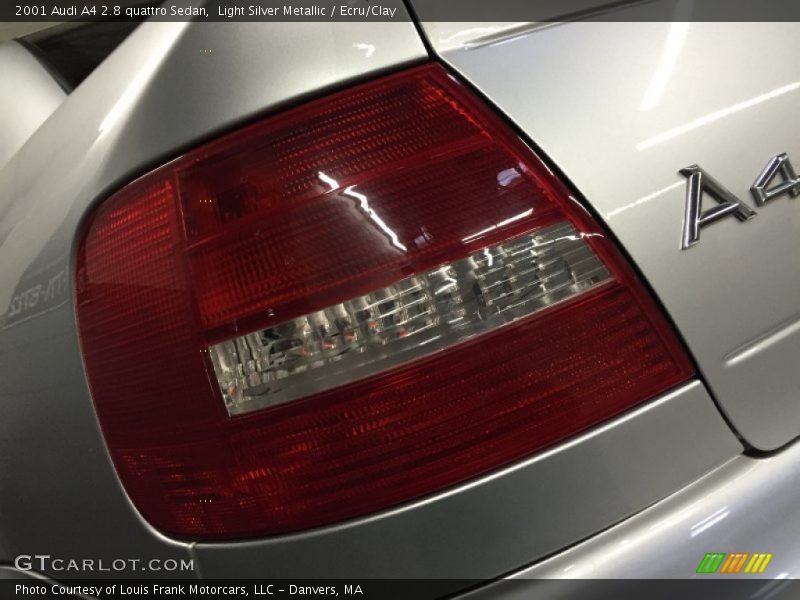 Light Silver Metallic / Ecru/Clay 2001 Audi A4 2.8 quattro Sedan