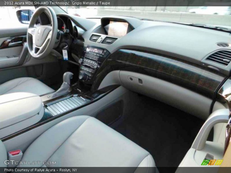 Grigio Metallic / Taupe 2012 Acura MDX SH-AWD Technology