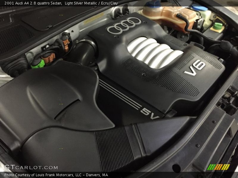 Light Silver Metallic / Ecru/Clay 2001 Audi A4 2.8 quattro Sedan