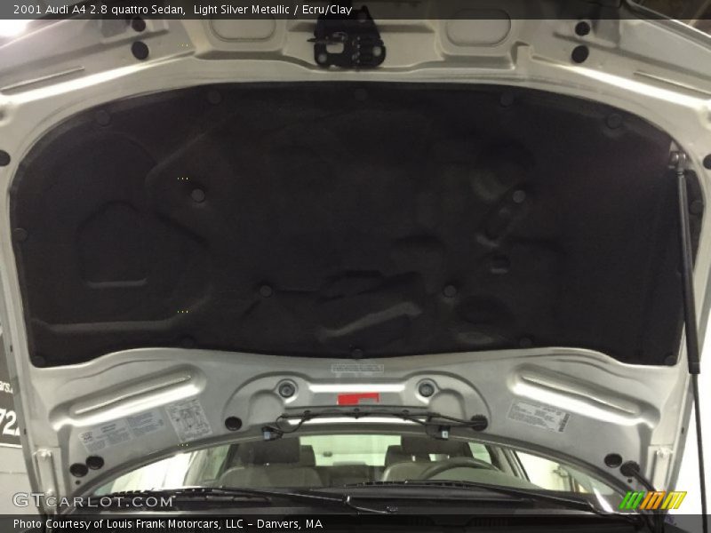 Light Silver Metallic / Ecru/Clay 2001 Audi A4 2.8 quattro Sedan