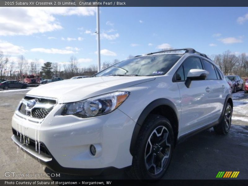 Crystal White Pearl / Black 2015 Subaru XV Crosstrek 2.0i Limited