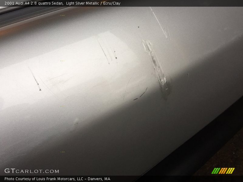 Light Silver Metallic / Ecru/Clay 2001 Audi A4 2.8 quattro Sedan