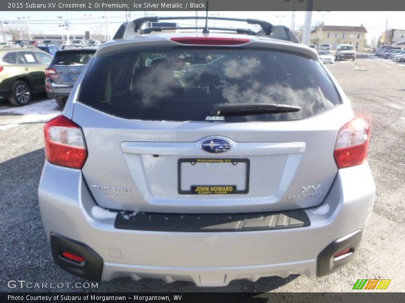 Ice Silver Metallic / Black 2015 Subaru XV Crosstrek 2.0i Premium