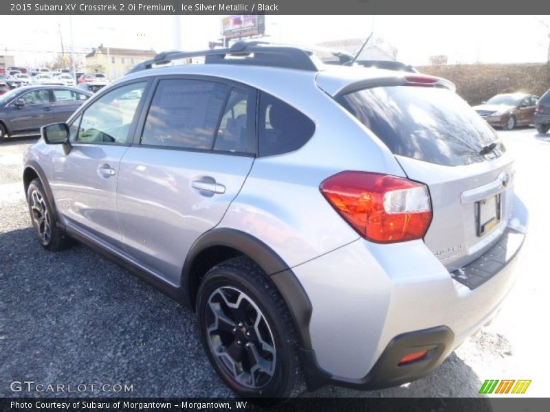 Ice Silver Metallic / Black 2015 Subaru XV Crosstrek 2.0i Premium