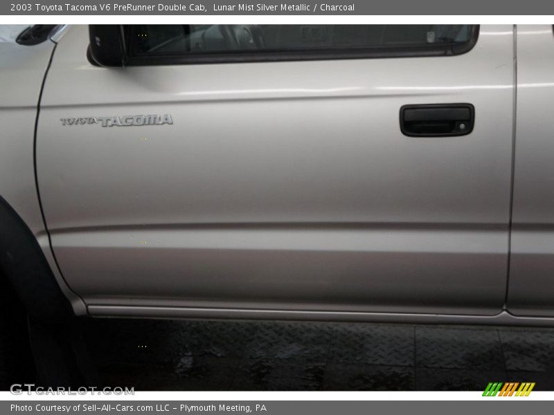 Lunar Mist Silver Metallic / Charcoal 2003 Toyota Tacoma V6 PreRunner Double Cab
