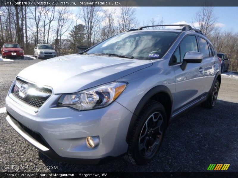 Ice Silver Metallic / Black 2015 Subaru XV Crosstrek 2.0i Premium