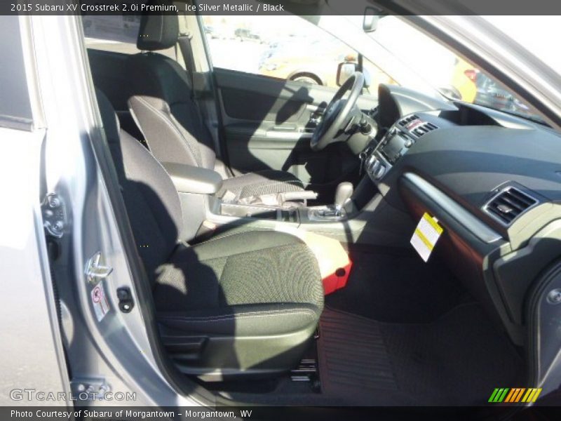 Ice Silver Metallic / Black 2015 Subaru XV Crosstrek 2.0i Premium