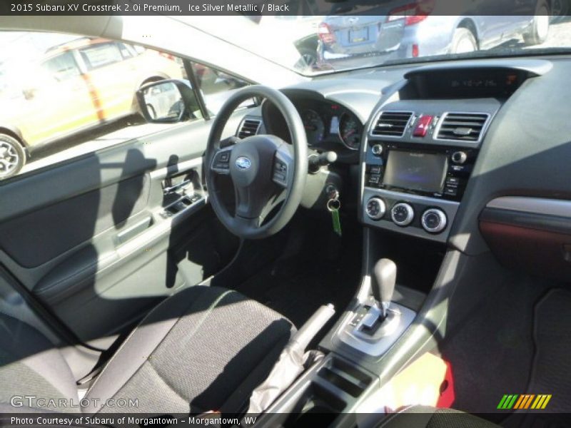 Ice Silver Metallic / Black 2015 Subaru XV Crosstrek 2.0i Premium