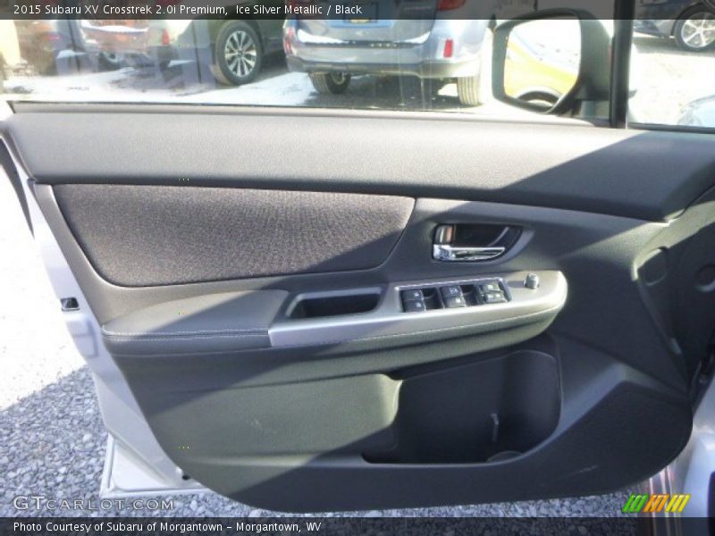 Ice Silver Metallic / Black 2015 Subaru XV Crosstrek 2.0i Premium
