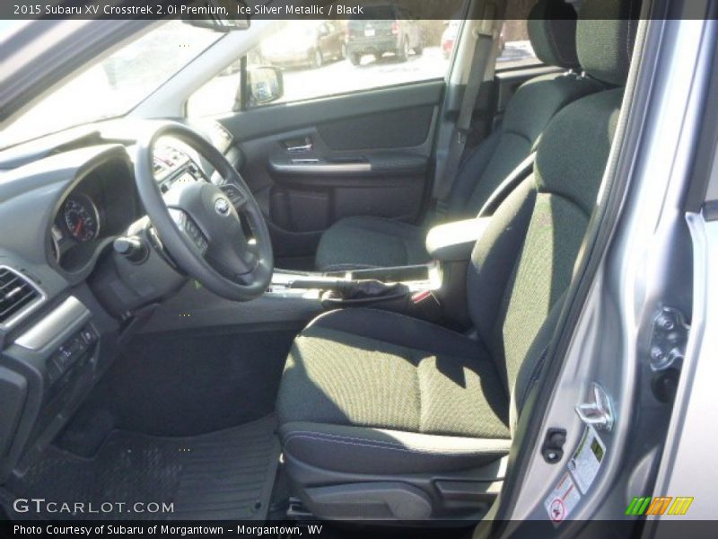 Front Seat of 2015 XV Crosstrek 2.0i Premium