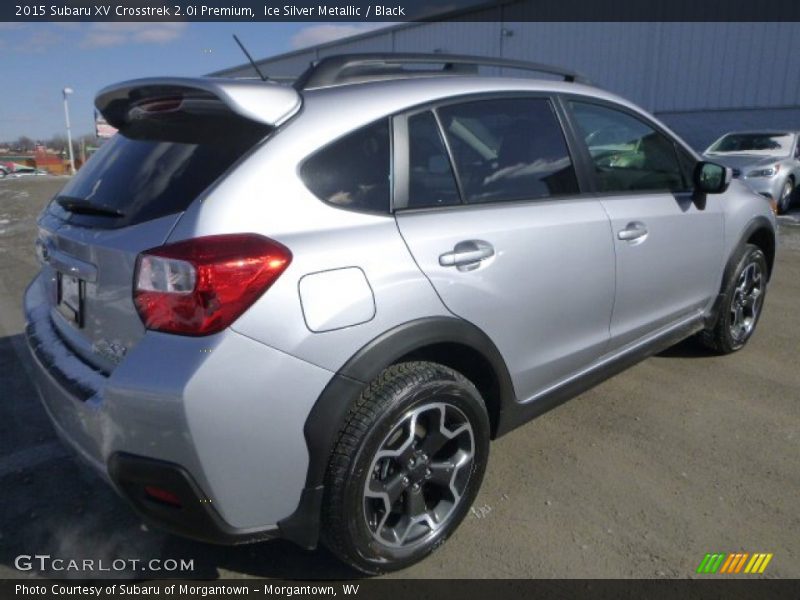 Ice Silver Metallic / Black 2015 Subaru XV Crosstrek 2.0i Premium
