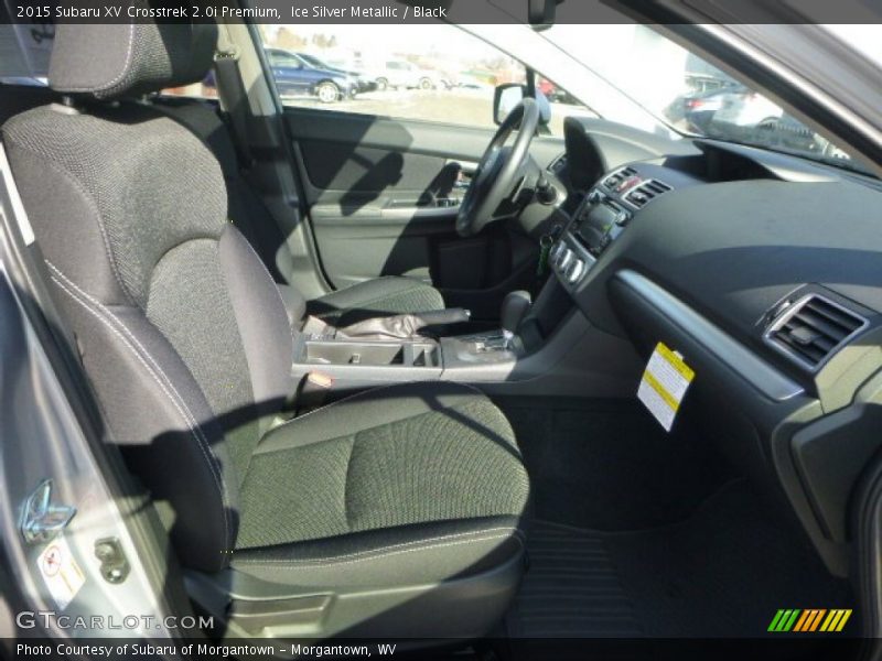 Ice Silver Metallic / Black 2015 Subaru XV Crosstrek 2.0i Premium