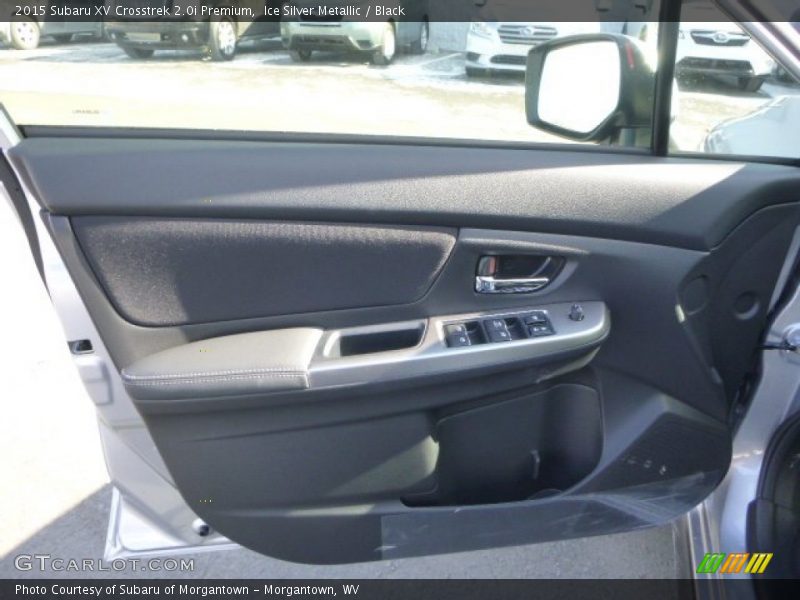 Ice Silver Metallic / Black 2015 Subaru XV Crosstrek 2.0i Premium
