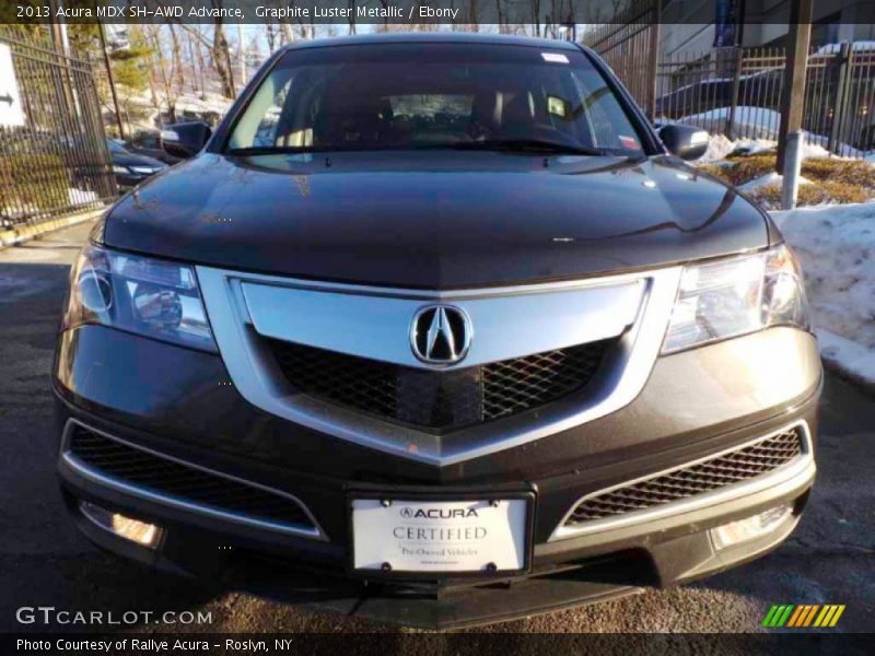 Graphite Luster Metallic / Ebony 2013 Acura MDX SH-AWD Advance