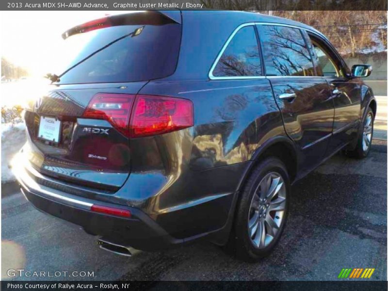 Graphite Luster Metallic / Ebony 2013 Acura MDX SH-AWD Advance