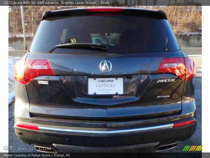 Graphite Luster Metallic / Ebony 2013 Acura MDX SH-AWD Advance