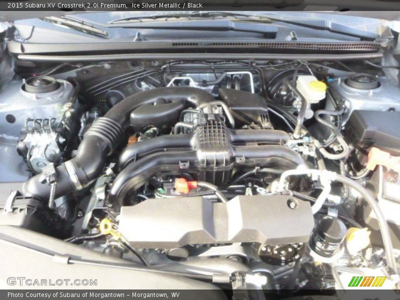 Ice Silver Metallic / Black 2015 Subaru XV Crosstrek 2.0i Premium