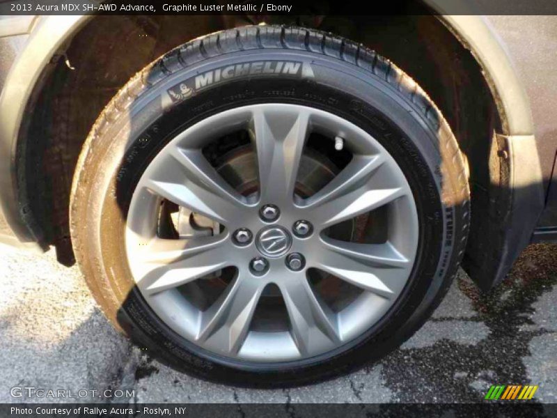 Graphite Luster Metallic / Ebony 2013 Acura MDX SH-AWD Advance