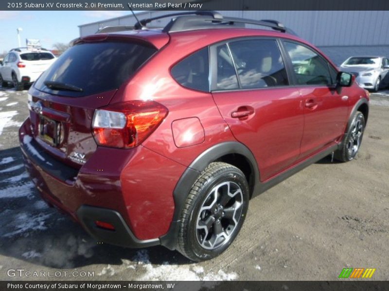 Venetian Red Pearl / Ivory 2015 Subaru XV Crosstrek 2.0i Premium