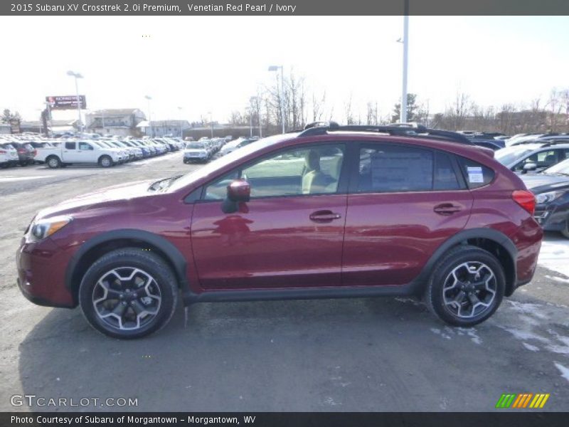 Venetian Red Pearl / Ivory 2015 Subaru XV Crosstrek 2.0i Premium