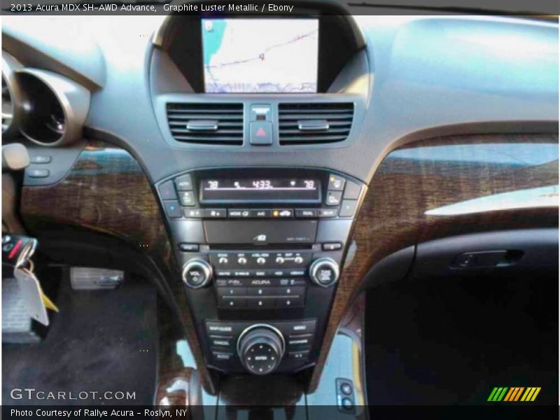 Graphite Luster Metallic / Ebony 2013 Acura MDX SH-AWD Advance