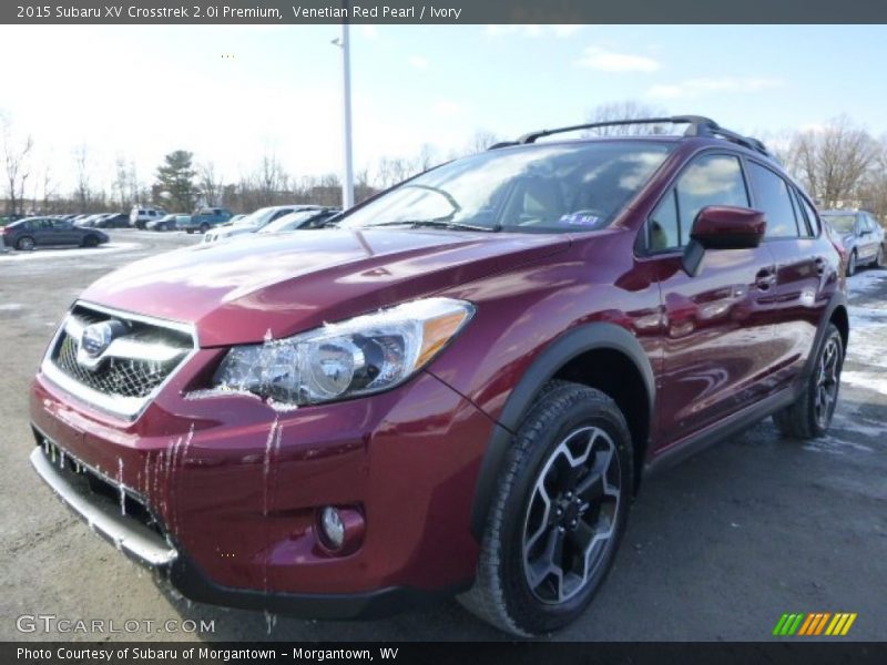Venetian Red Pearl / Ivory 2015 Subaru XV Crosstrek 2.0i Premium