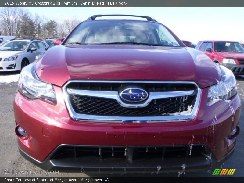 Venetian Red Pearl / Ivory 2015 Subaru XV Crosstrek 2.0i Premium