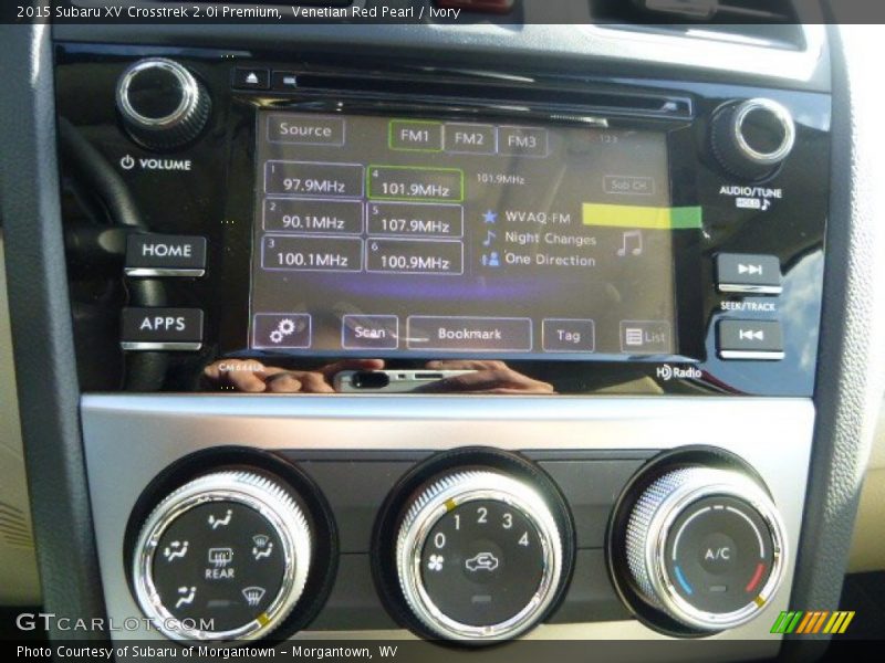 Venetian Red Pearl / Ivory 2015 Subaru XV Crosstrek 2.0i Premium
