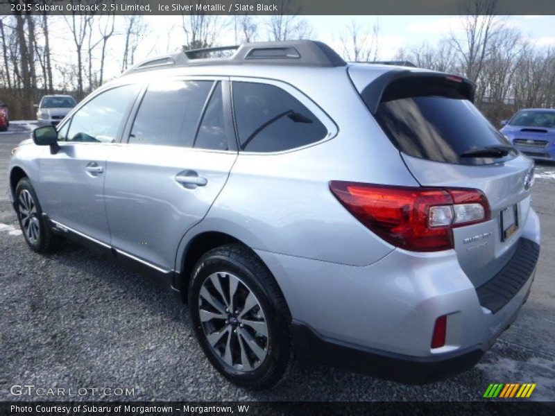 Ice Silver Metallic / Slate Black 2015 Subaru Outback 2.5i Limited