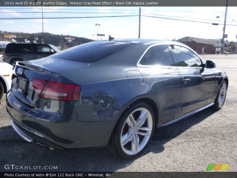 Meteor Gray Pearl Effect / Black Silk Nappa Leather 2010 Audi S5 4.2 FSI quattro Coupe