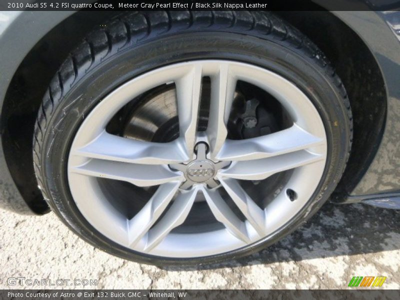 Meteor Gray Pearl Effect / Black Silk Nappa Leather 2010 Audi S5 4.2 FSI quattro Coupe