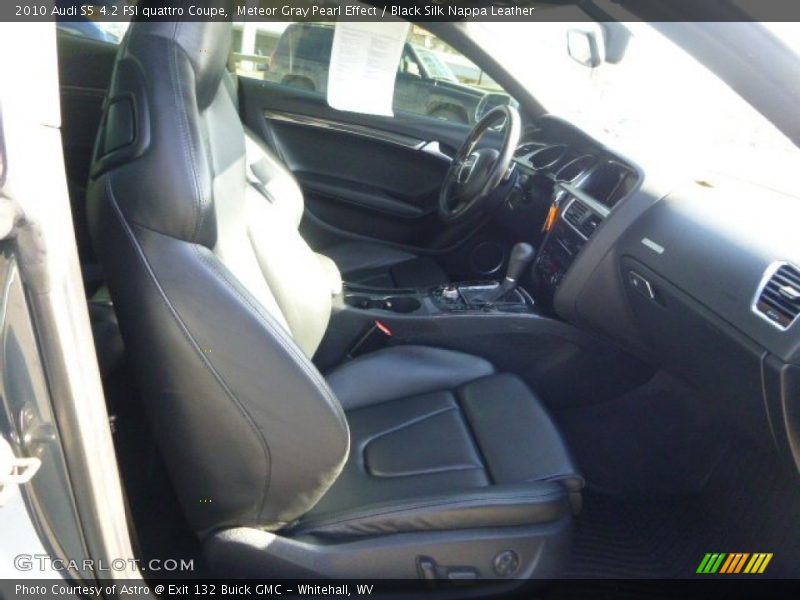 Meteor Gray Pearl Effect / Black Silk Nappa Leather 2010 Audi S5 4.2 FSI quattro Coupe